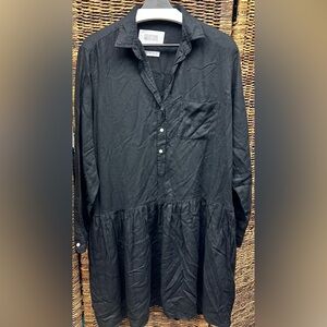 Grayson Black Button-Up Dress, Size: 03‎